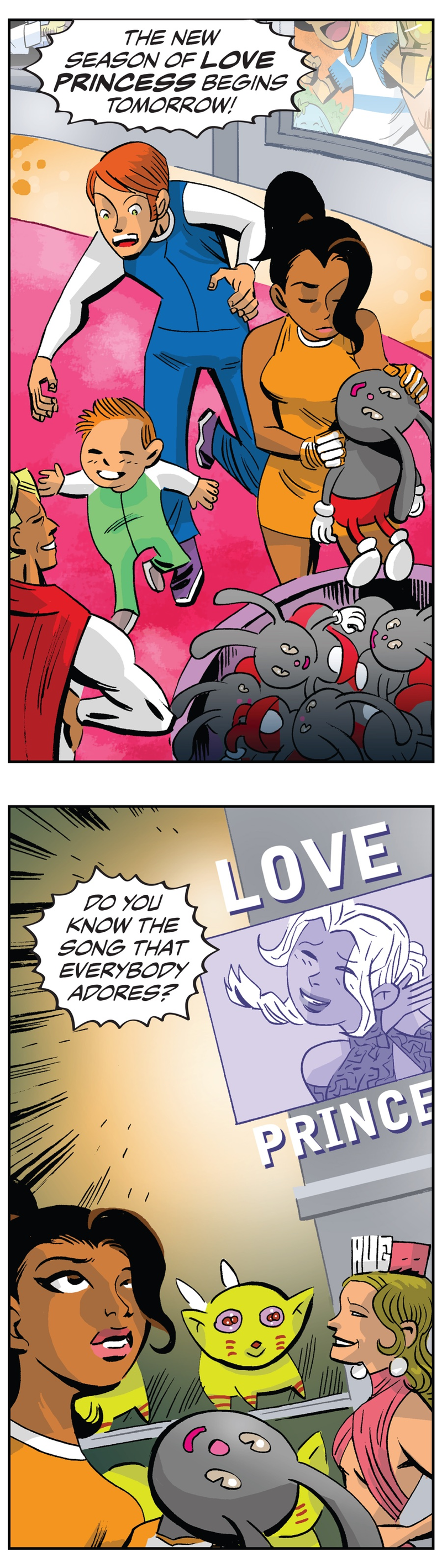 Illustration for article titled Stela exclusive: I.P.P. explores a future where all fiction is licensed